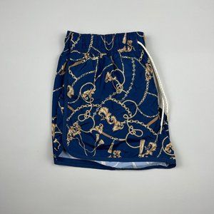 Chain print swimsuit